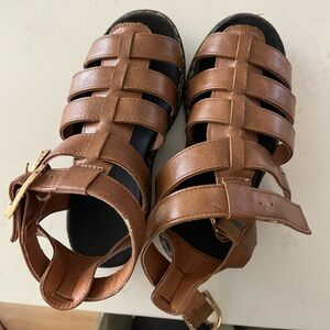River Island Girls brown Sandals